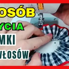 Modne gumki scrunchie DIY: Szyj, klej, twórz! Pełny poradnik