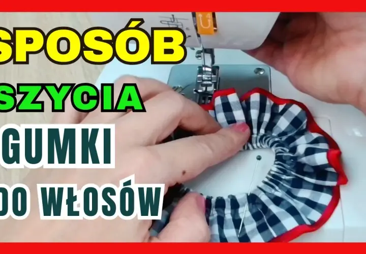Modne gumki scrunchie DIY: Szyj, klej, twórz! Pełny poradnik
