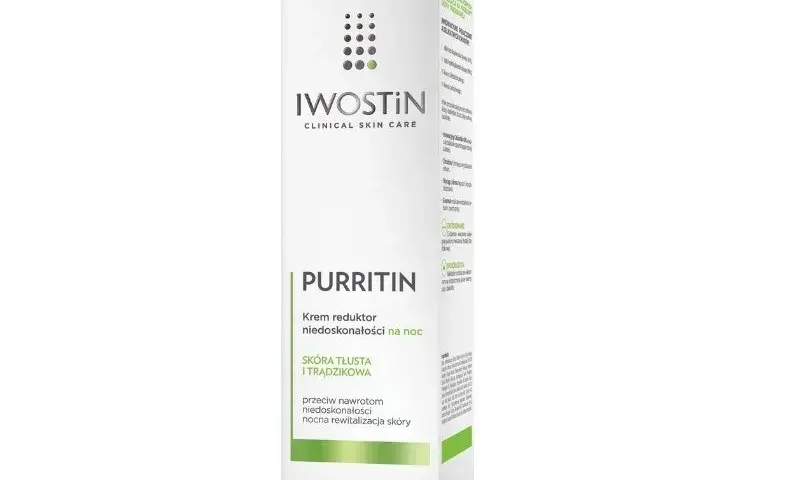 Iwostin Purritin na noc: Walka z trądzikiem bez wysuszania