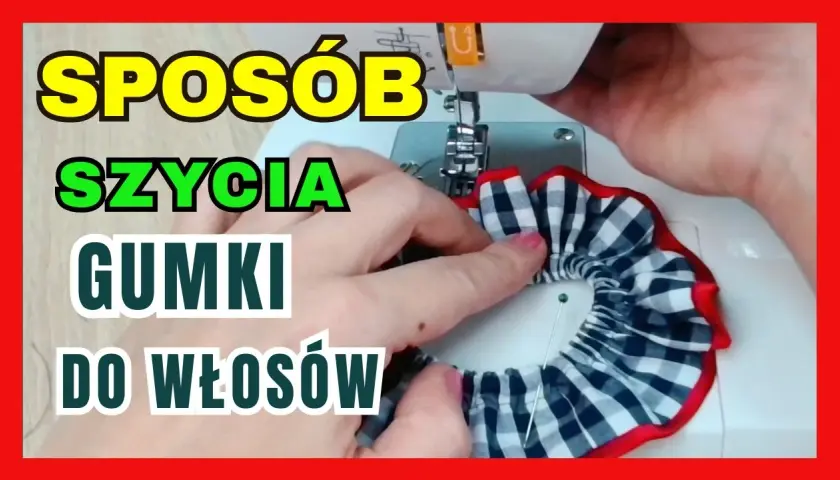 Modne gumki scrunchie DIY: Szyj, klej, twórz! Pełny poradnik
