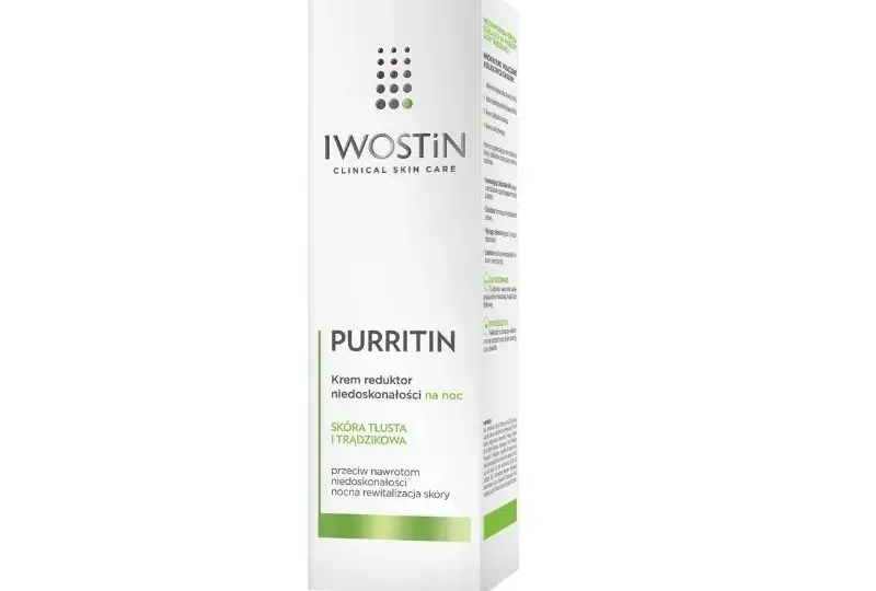 Iwostin Purritin na noc: Walka z trądzikiem bez wysuszania