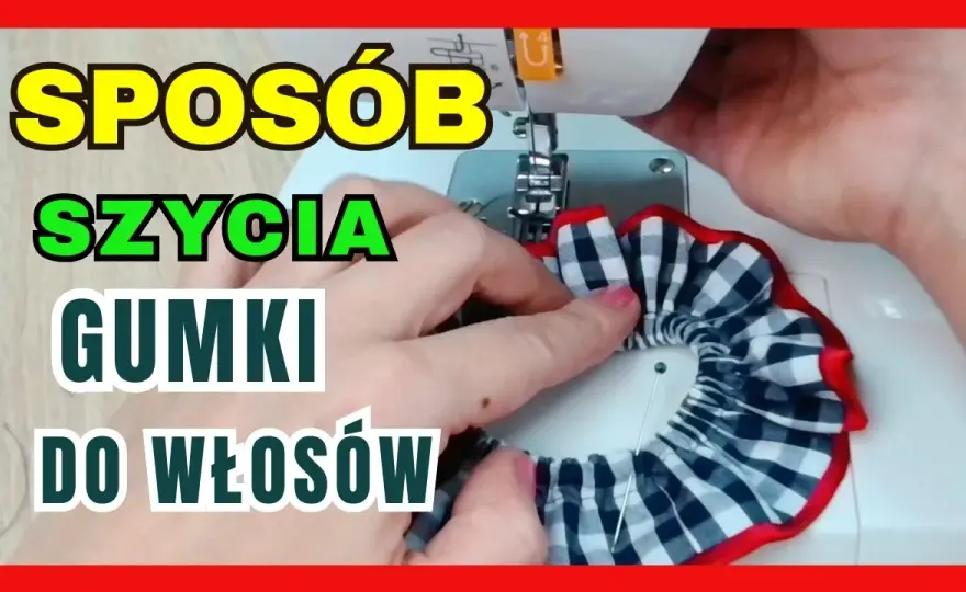 Modne gumki scrunchie DIY: Szyj, klej, twórz! Pełny poradnik