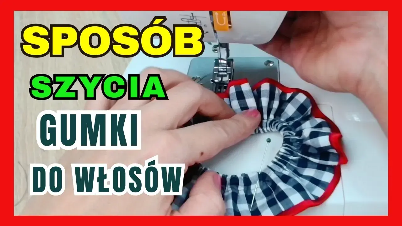Modne gumki scrunchie DIY: Szyj, klej, twórz! Pełny poradnik