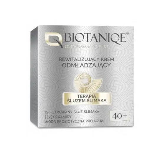 Biotaniqe krem 40+ śluz ślimaka opakowanie
