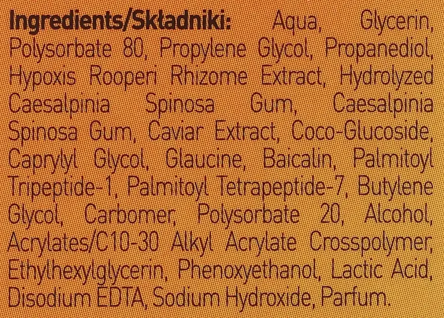 Bioliq PRO Intensywne serum rewitalizujące składniki